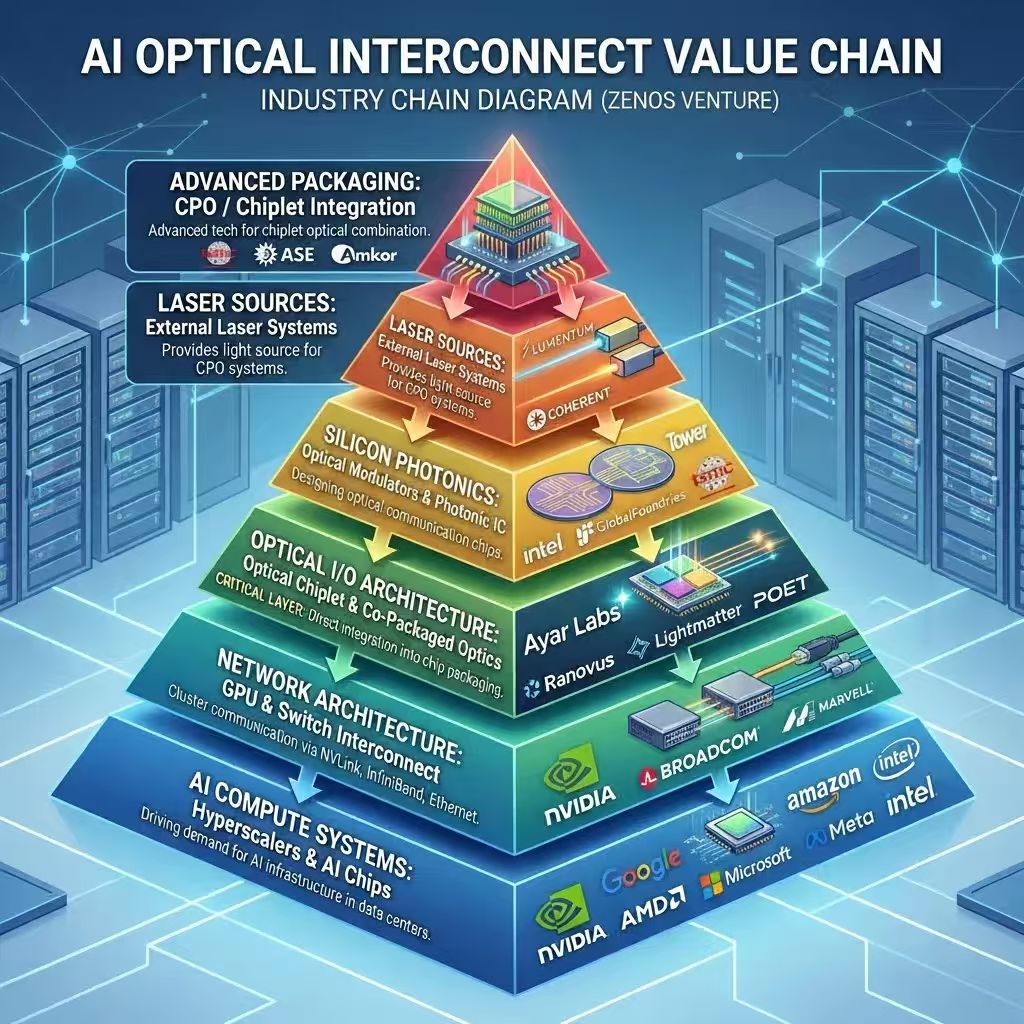 AI optical interconnect value chain